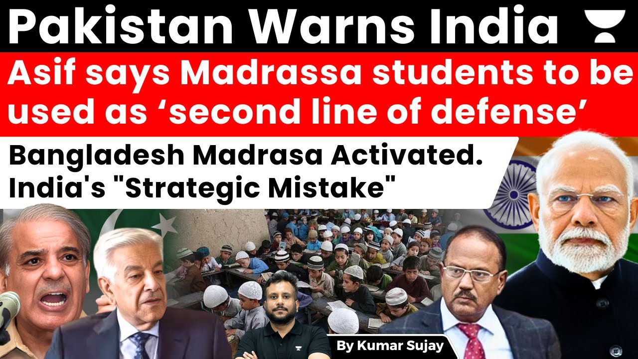 Madrassa students to be used as ‘second line of defence’, says Pakistan Defence Minister