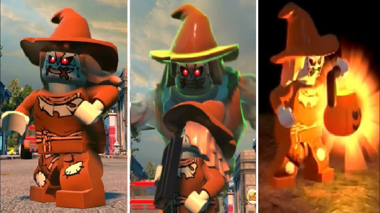 LEGO DC Super-Villains - Scarecrow's All Powers & Abilities