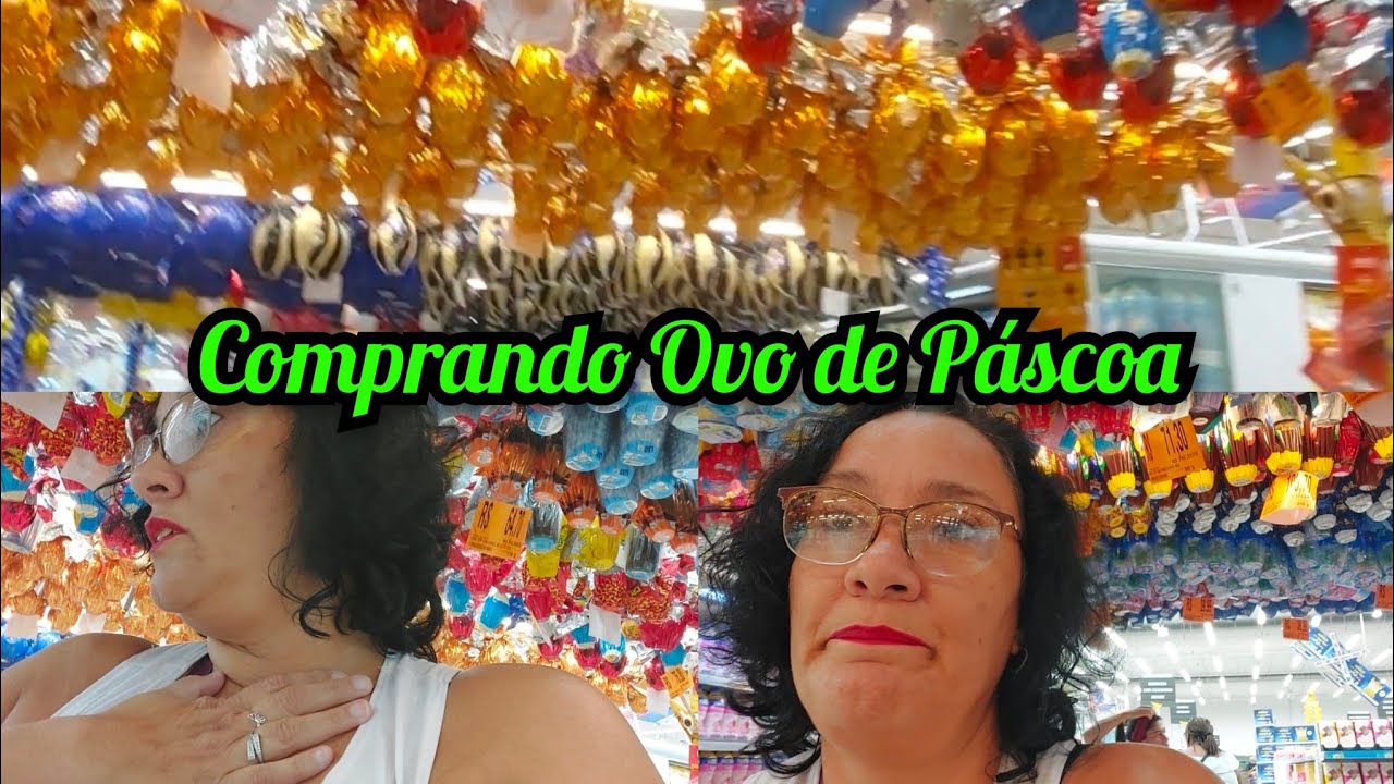 Comprando Ovo de Páscoa