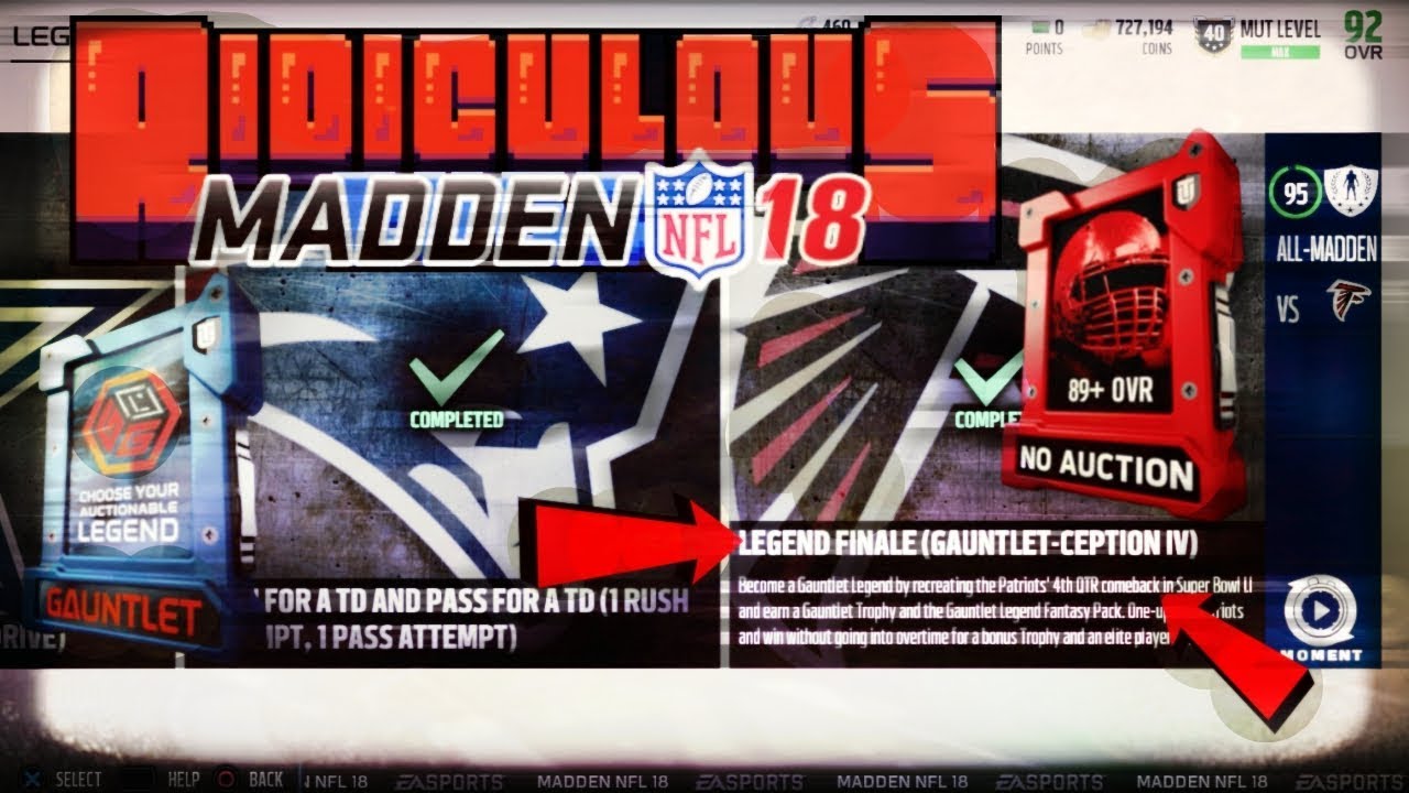 GAUNTLET REWARDS ARE SUPREME! FREE ELITES EVERYWHERE! MADDEN 18! MUT 18! (2018)