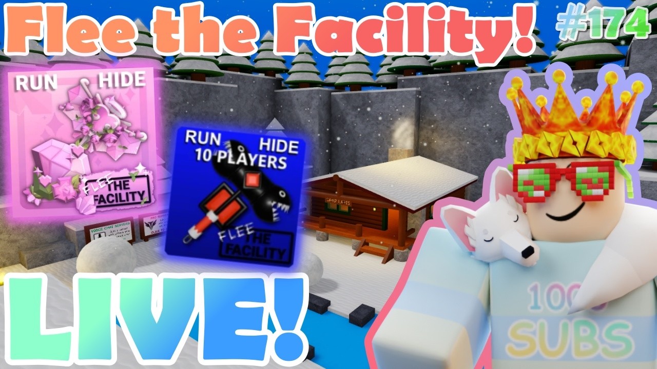 🔴 Playing Flee the Facility LIVE 174