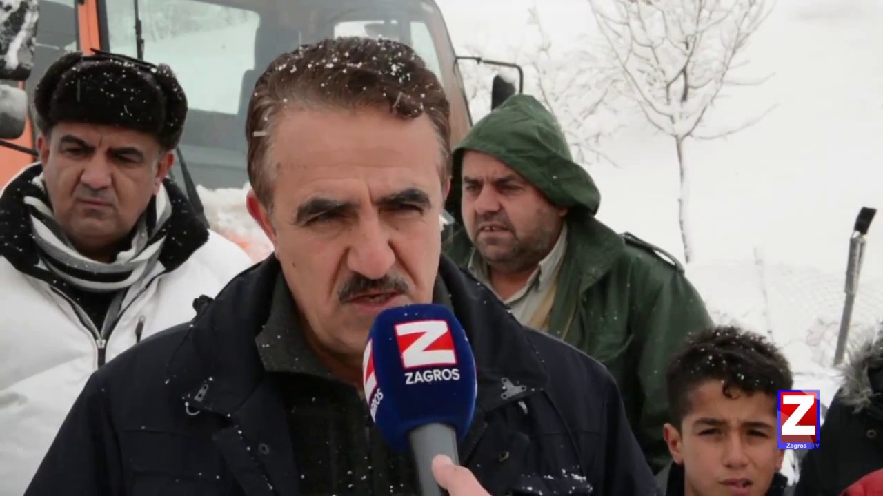 بارێنا به‌فرێ ل كوندى باكرمان - 28  / 1  / 2017