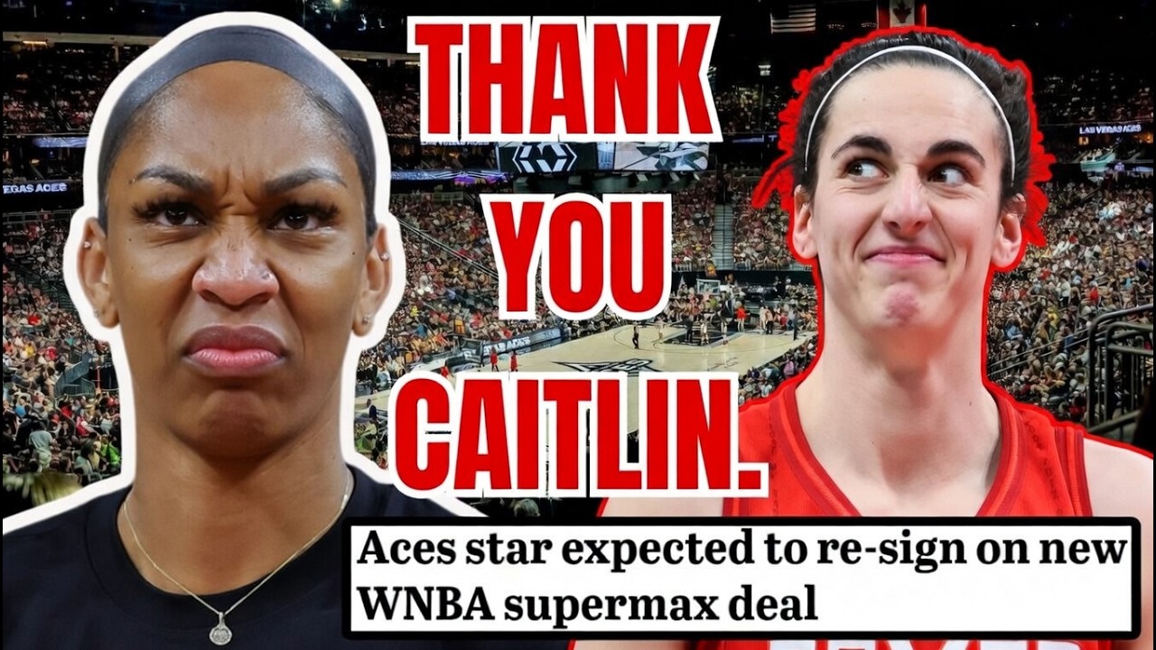 A'ja Wilson will RETURN to Aces w $1.4 MILLION SUPER MAX Contract! She Should THANK Caitlin Clark!