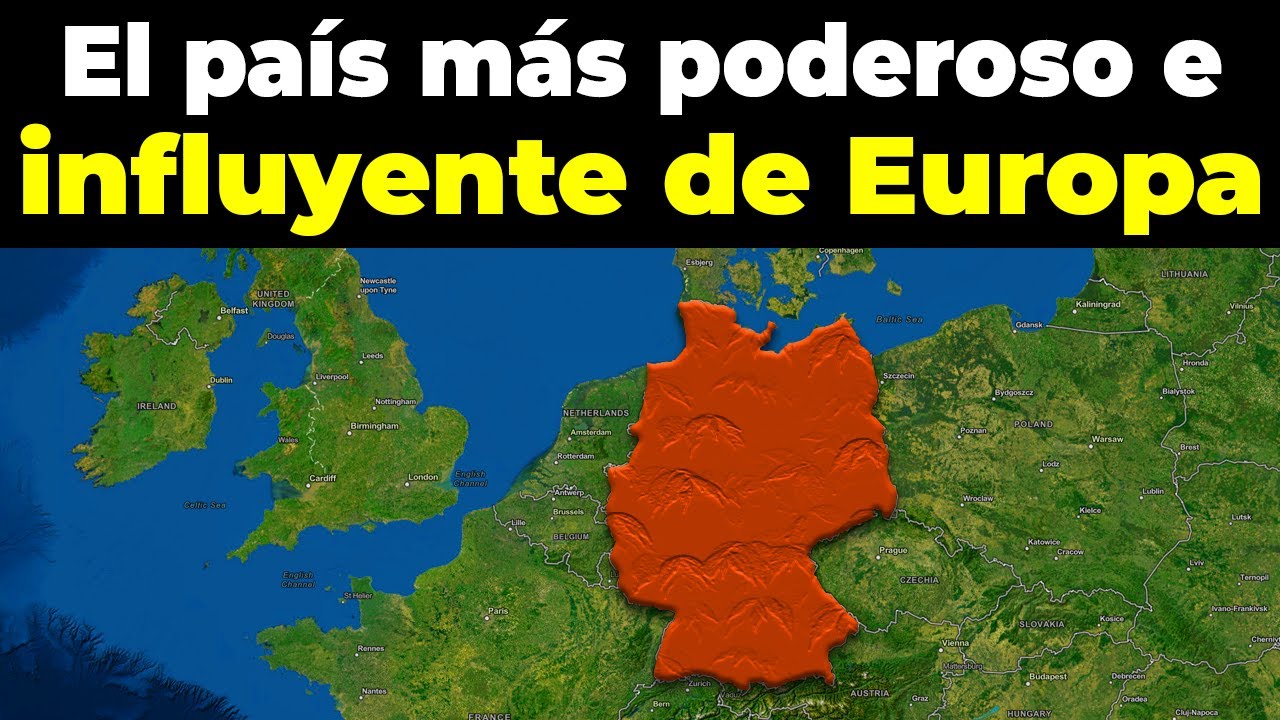 La rica y poderosa Geografía Alemana
