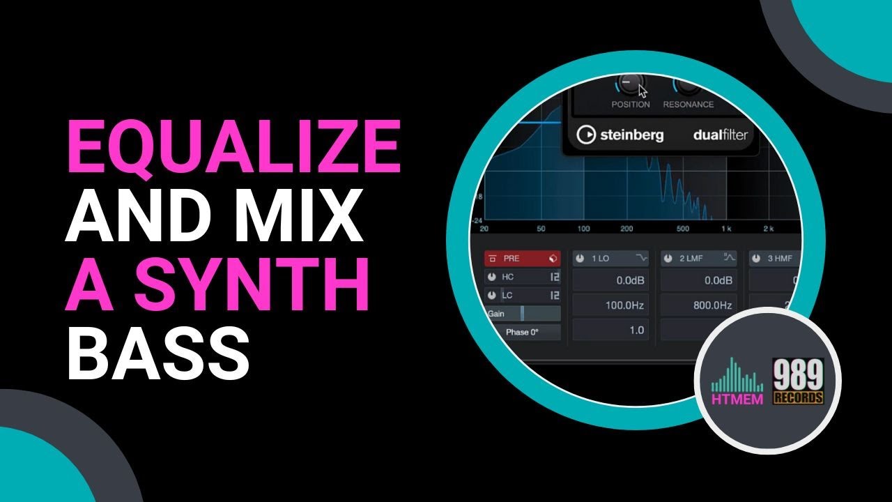 How to Create Amazing Tracks with #Steinberg #Cubase: How To Equalize and Mix a Synth Bass in Cubase
