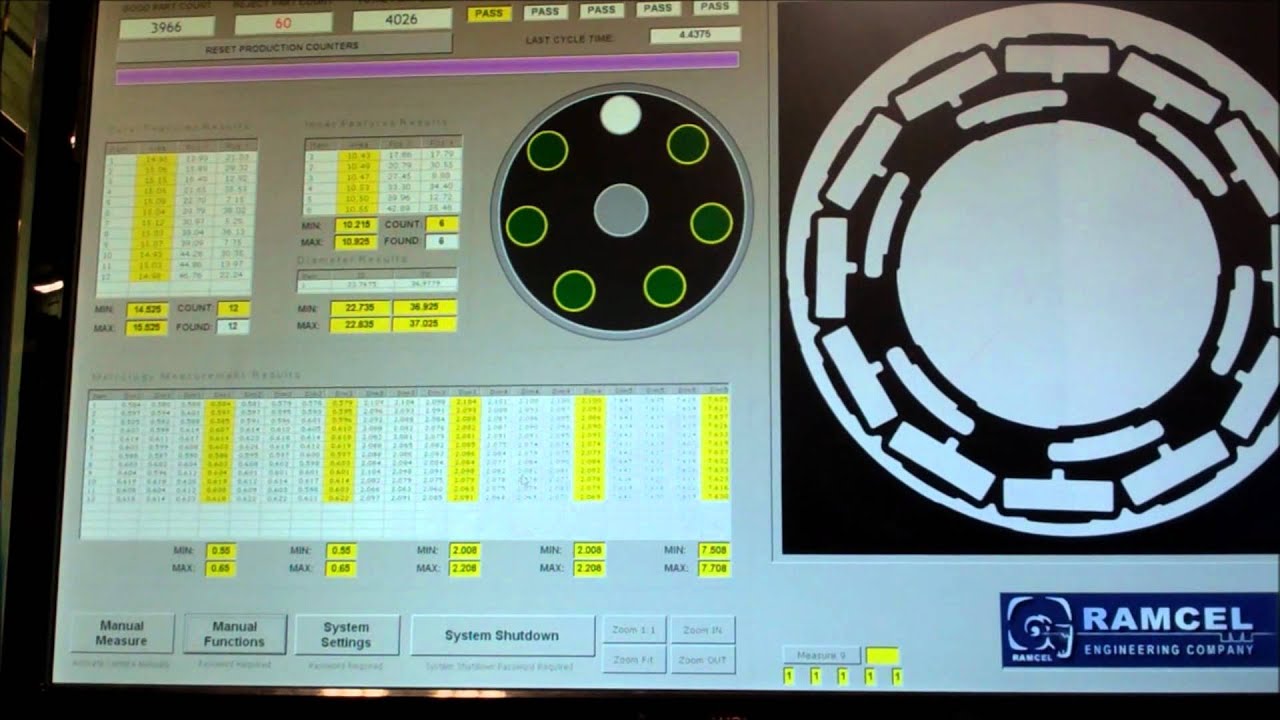 Vision Inspection Automation of a Stamping Press