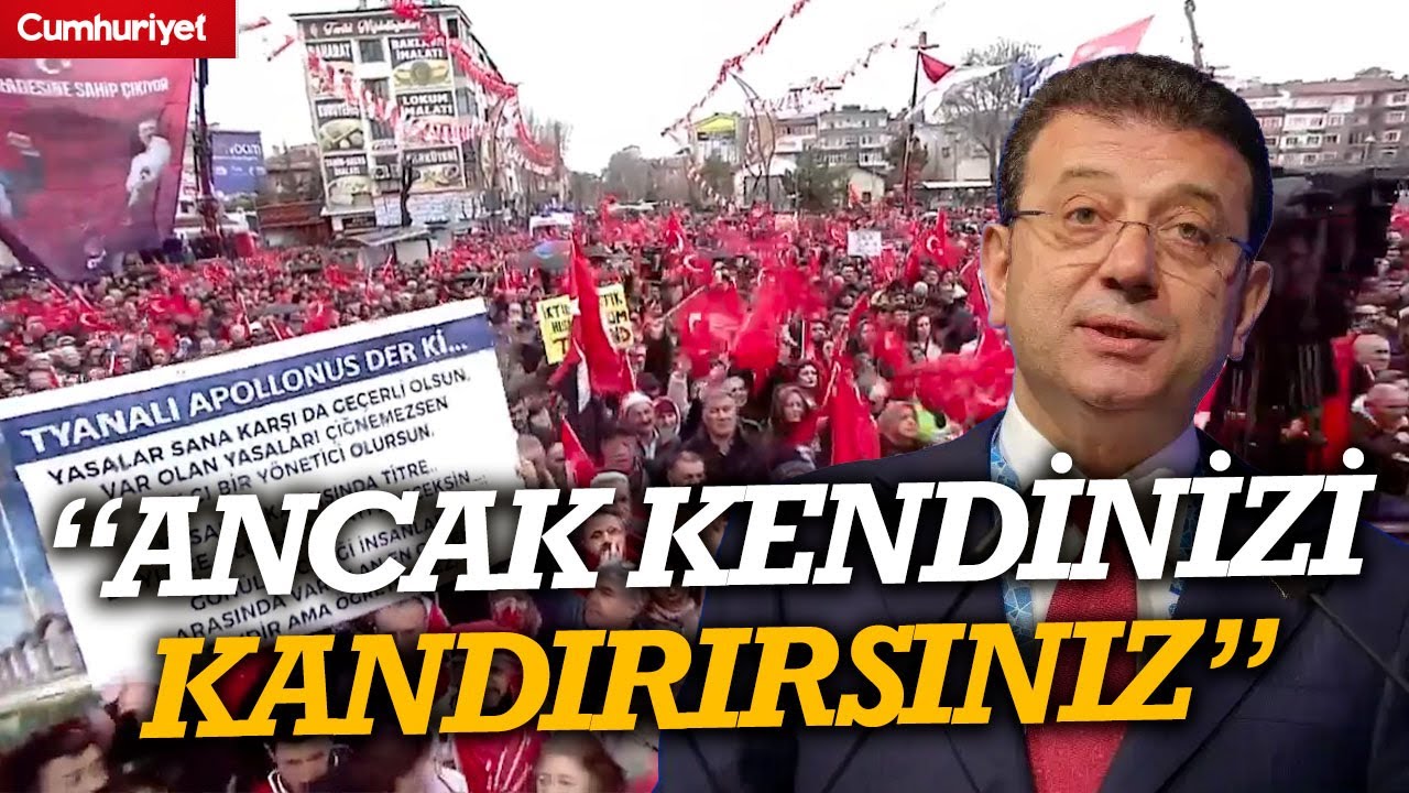 Ekrem İmamoğlu Silivri'den Niğde'ye seslendi: Vakti dolanlar, pili bitenler gidecek!