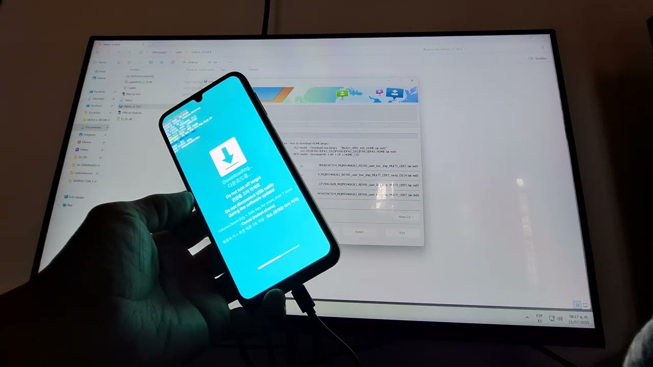 Como volver a tener la vieja version de Android en un Samsung Galaxy