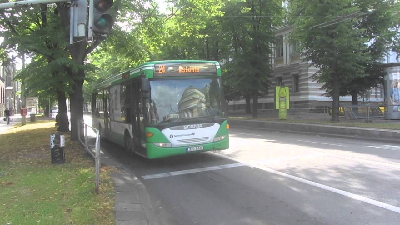 Buses in Tallinn, Estonia 2014 - Bussid Tallinnas, Eestis