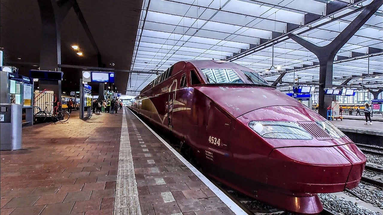 The last of the Thalys' PBA departures at Rotterdam Centraal - Departure -