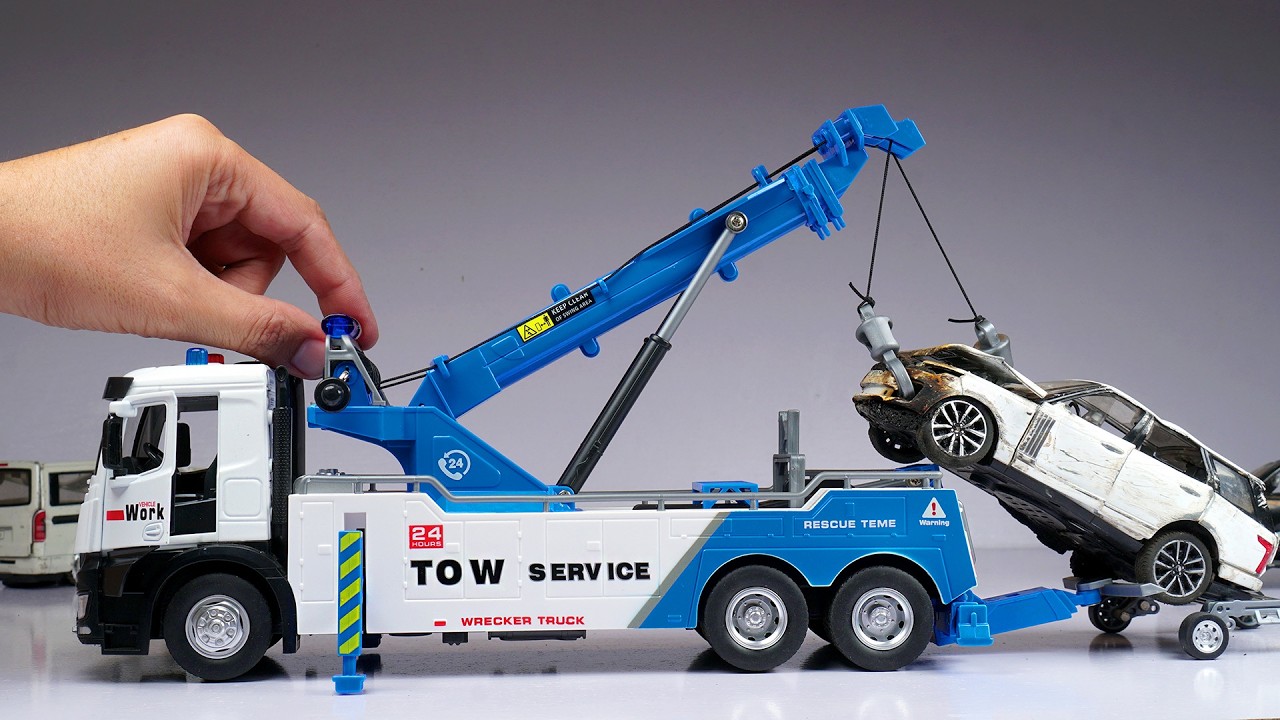Unboxing the Ultimate Tow Truck! 🚨 Rescue Mission Diecast Model Car