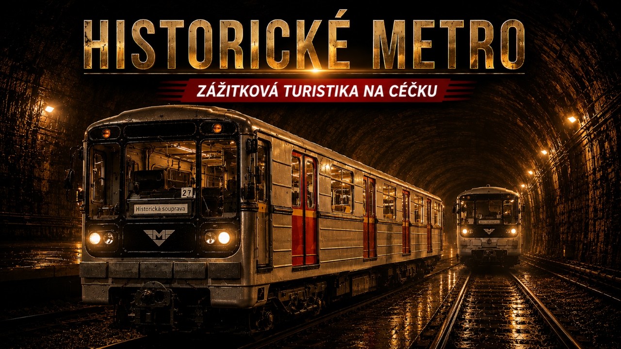 🚇 Zákulisí depa Kačerov | Pražské metro 81-71 na trase C | Zážitková turistika