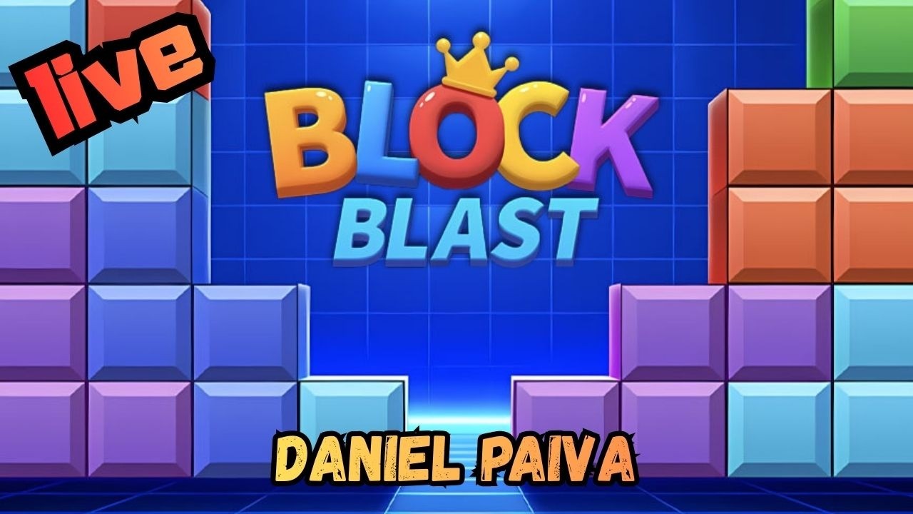 Tentando bater o recorde de pontos BLOCK BLAST ##Live #blockblast