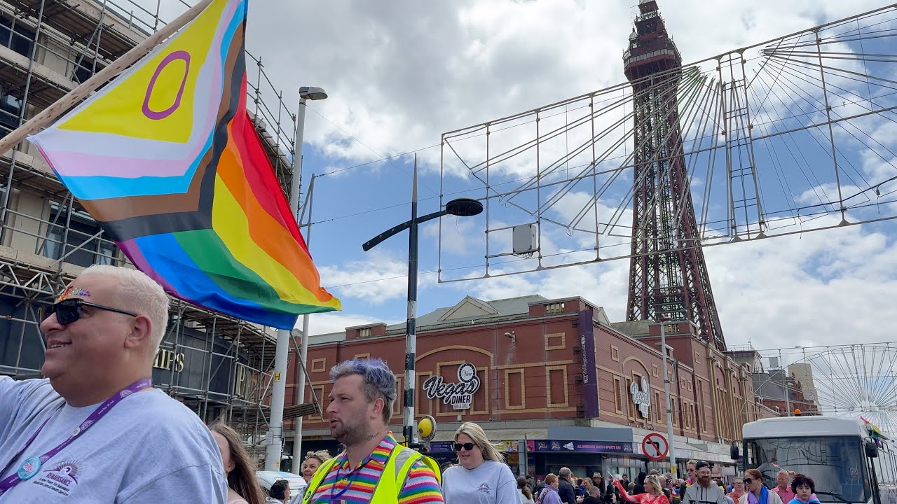 Blackpool Pride Parade 2024🗼🏳️‍🌈
