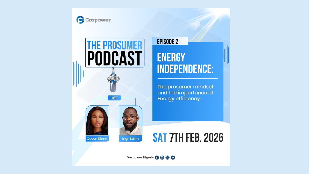 Energy Independence: The Prosumer Mindset & Efficiency | The Prosumer Podcast Ep. 2