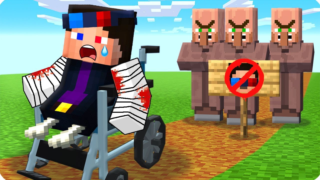 😥МЕНЯ ИЗБИЛИ И ВЫГНАЛИ ИЗ ДЕРЕВНИ В МАЙНКРАФТ! ШЕДИ MINECRAFT