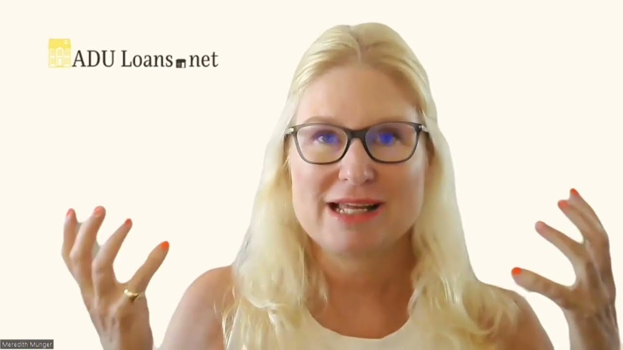 ADU Loans are always a type of mortgage - here's how they work