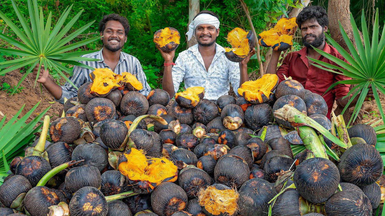 Fire Roasted Palm fruits | Ultimate Guide to Roasting Palm Fruit | Quick and Yummy