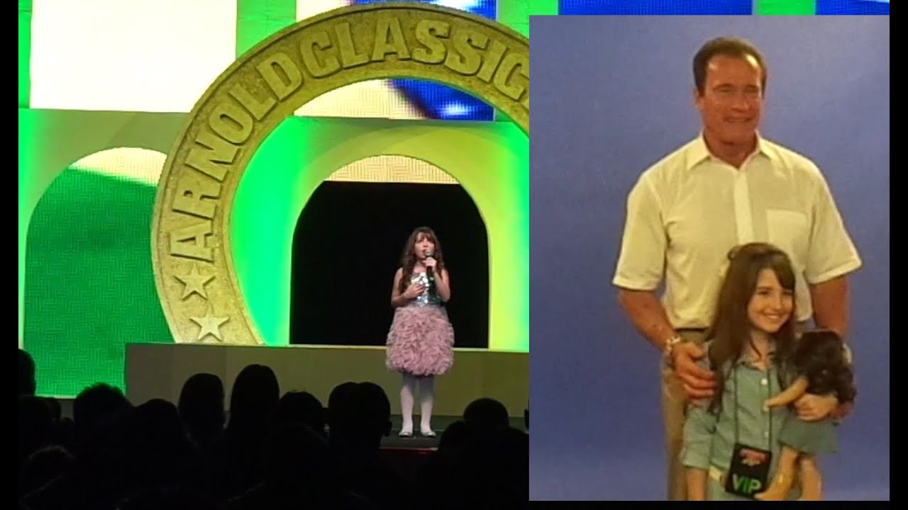 Giulia Soncini - Homenagem a Arnold Schwarzenegger - Hino Nacional  - Citibank Hall