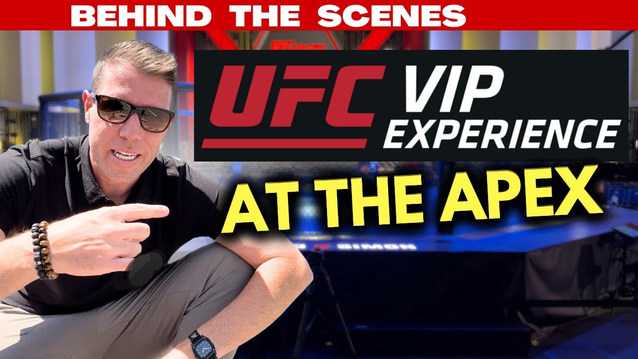 UFC VIP Experience at the UFC Apex - FULL TOUR