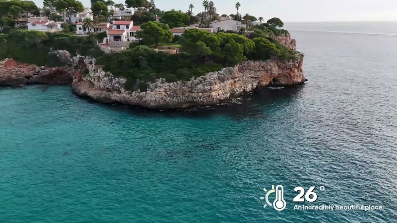 Captivating Cala Anguila: Mallorca's Hidden Gem in 4K!