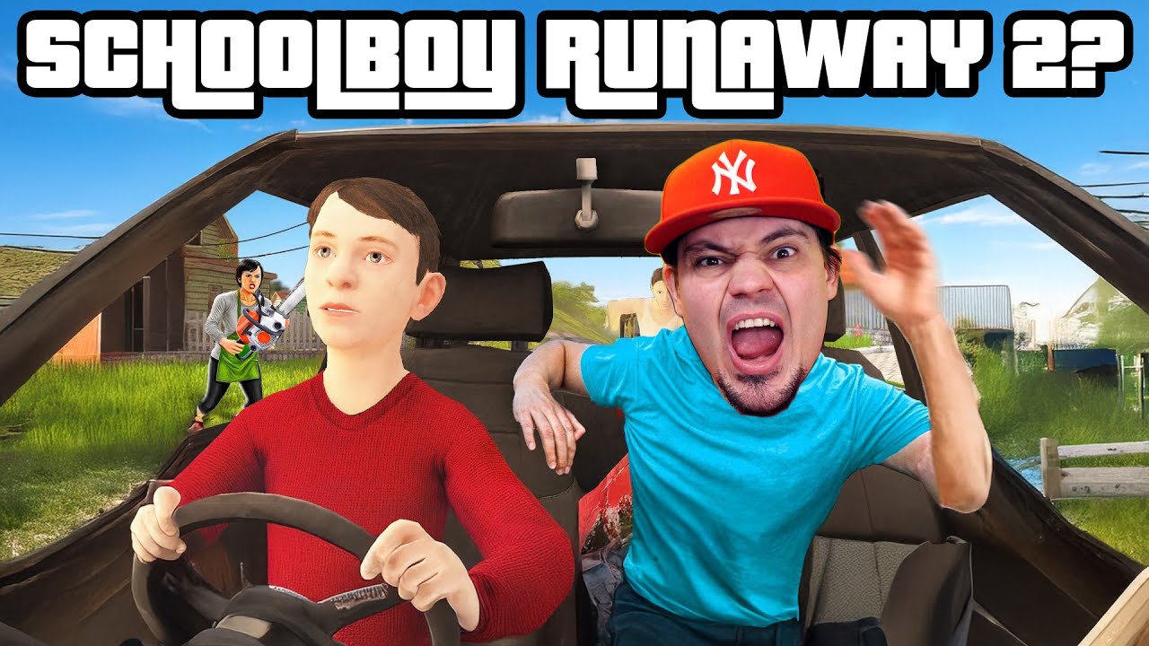 🔍 SCHOOLBOY RUNAWAY 2 JUŻ JEST! JEDZIEMY DO DZIADK&Oacute;W?!