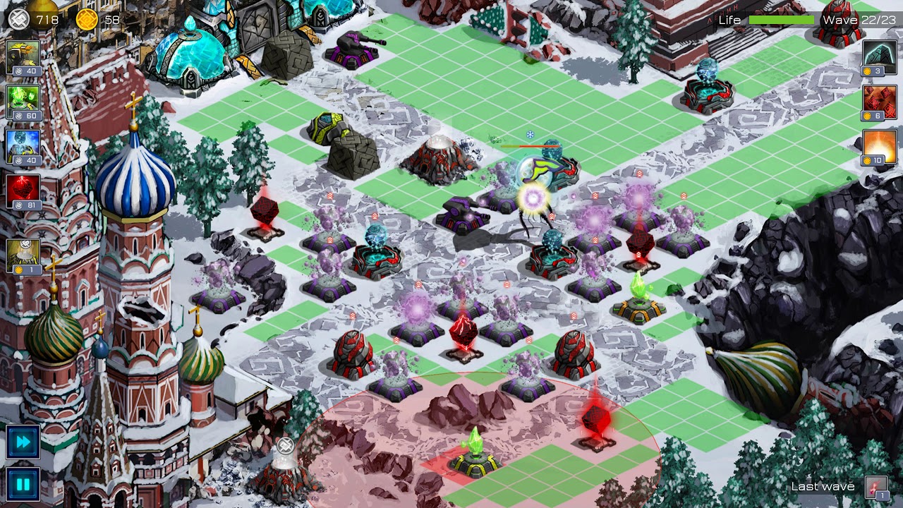 Ancient planet tower defense - Level 40 (Last wave - BOSS)