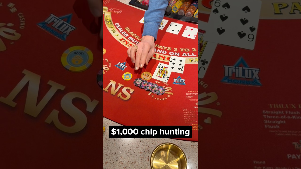 Hunting for $1,000 chips ONLY! 🤑