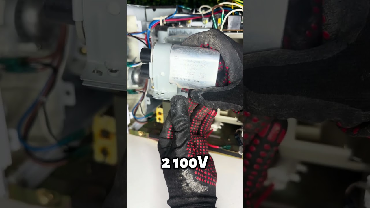 &iexcl;&iexcl;Mucho cuidado al desmontar un microondas!! #ciencia #ingenieria #wonderwave