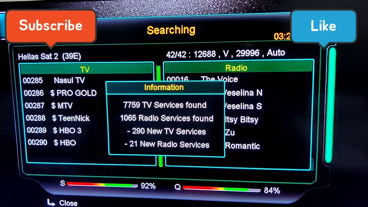 39E HELASSAT NEW UPDATE CHANEL LIST AND INFORMATION