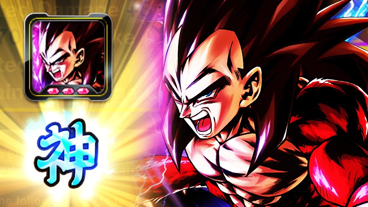 THE BEST EQUIPMENT IN THE GAME! SSJ4 VEGETA IS BACK! - Dragon Ball Legends