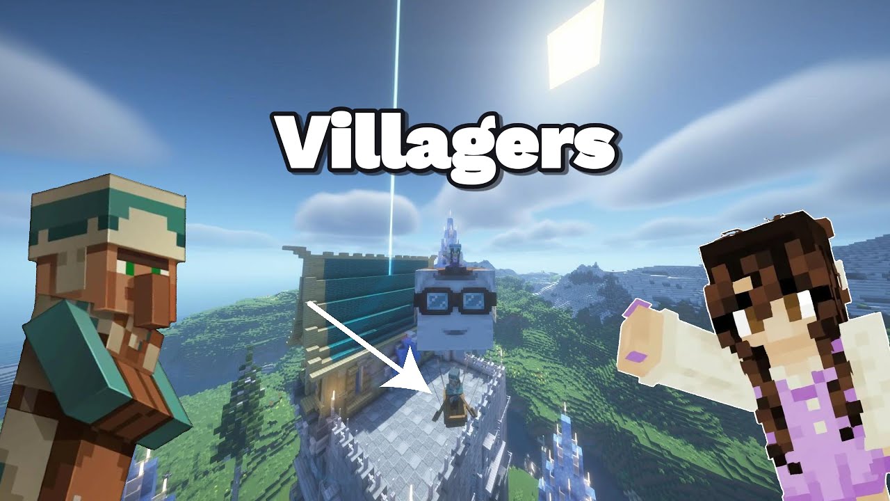 Best way to transport villagers - Minecraft (no commentary)
