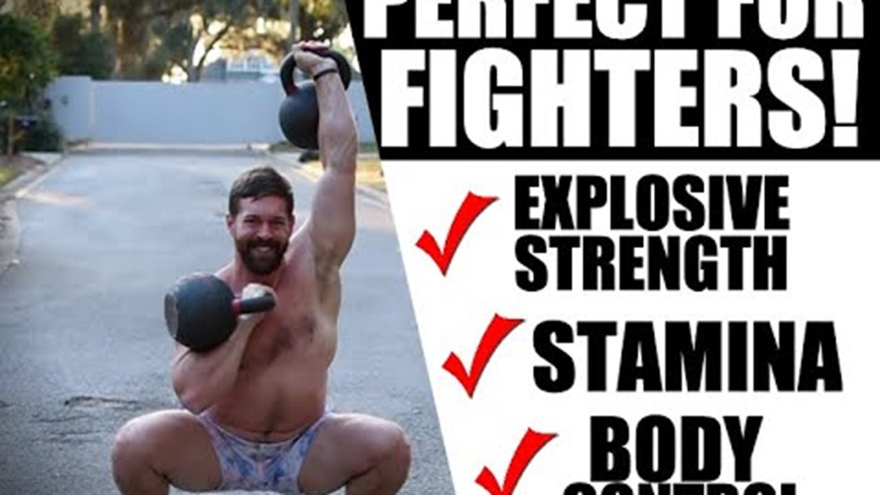 M.M.A. Kettlebell Workout [Builds Explosive Strength, Stamina, & Body Control] | Chandler Marchman