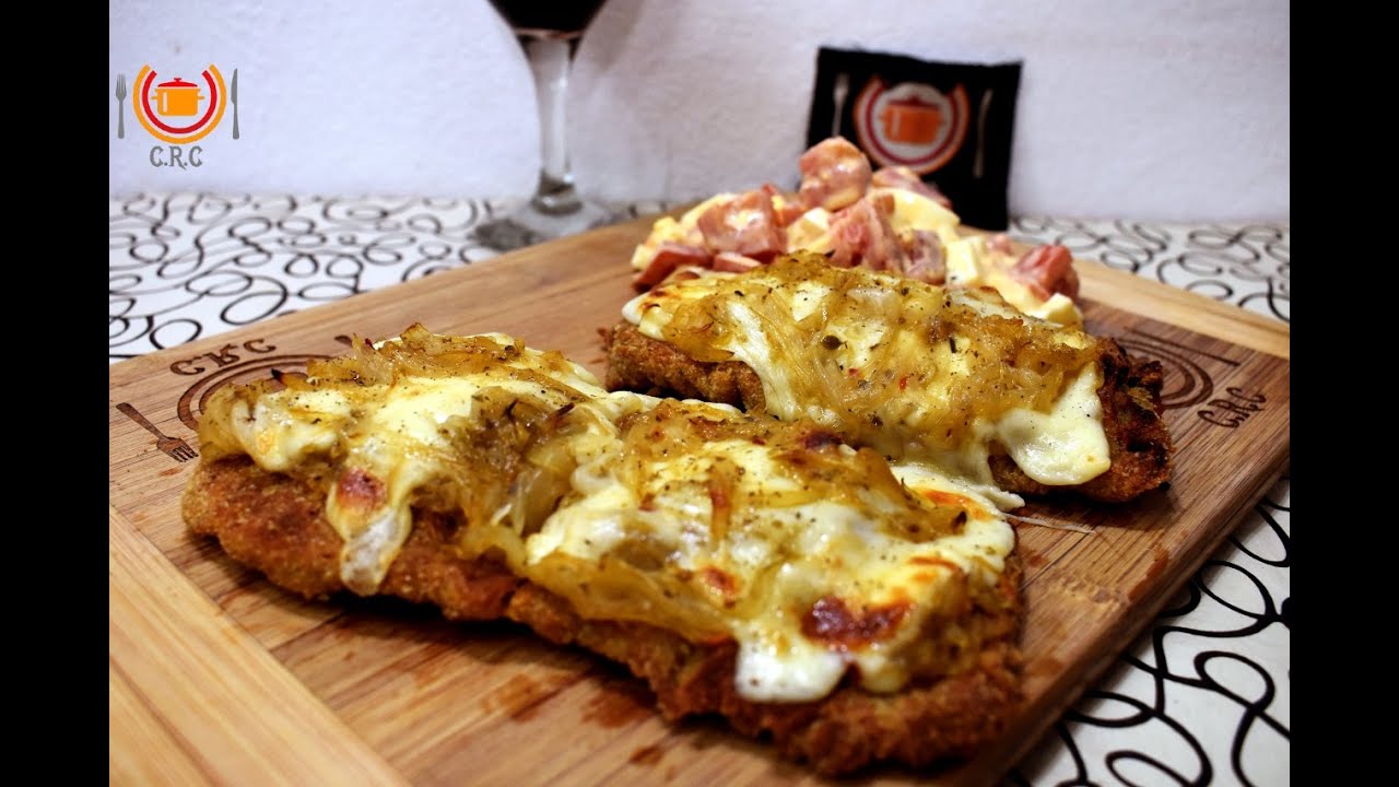 La Magia de la Fugazzeta en tus Milanesas!❤ MILANESAS a la Fugazzeta (de Bodegón) C.R.C