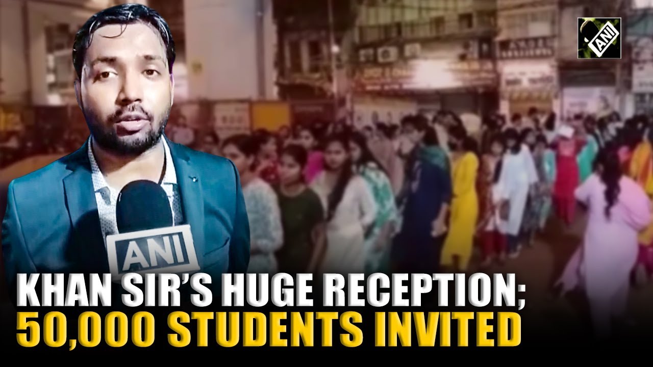 Educator Khan Sir holds huge wedding reception; invites over 50,000 students for feast in Patna