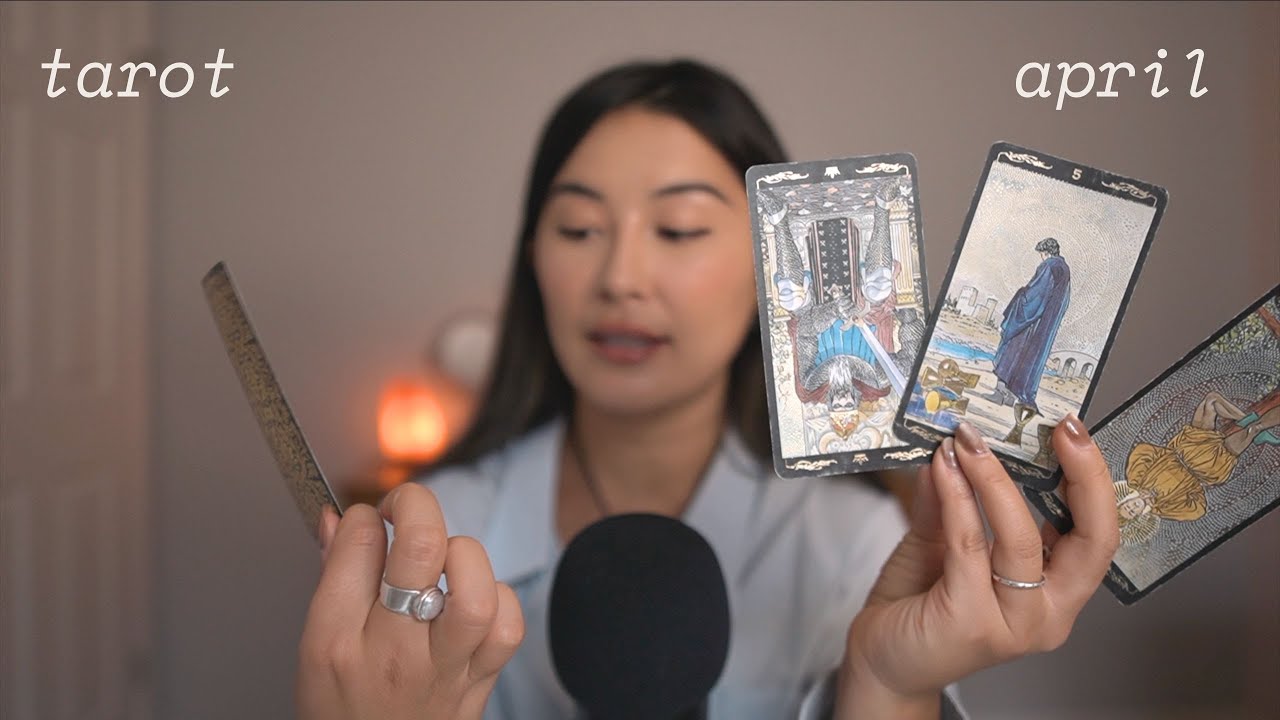 asmr tarot ⚡️ pick a card tarot reading for april & aries season (TIMELESS energy predictions)