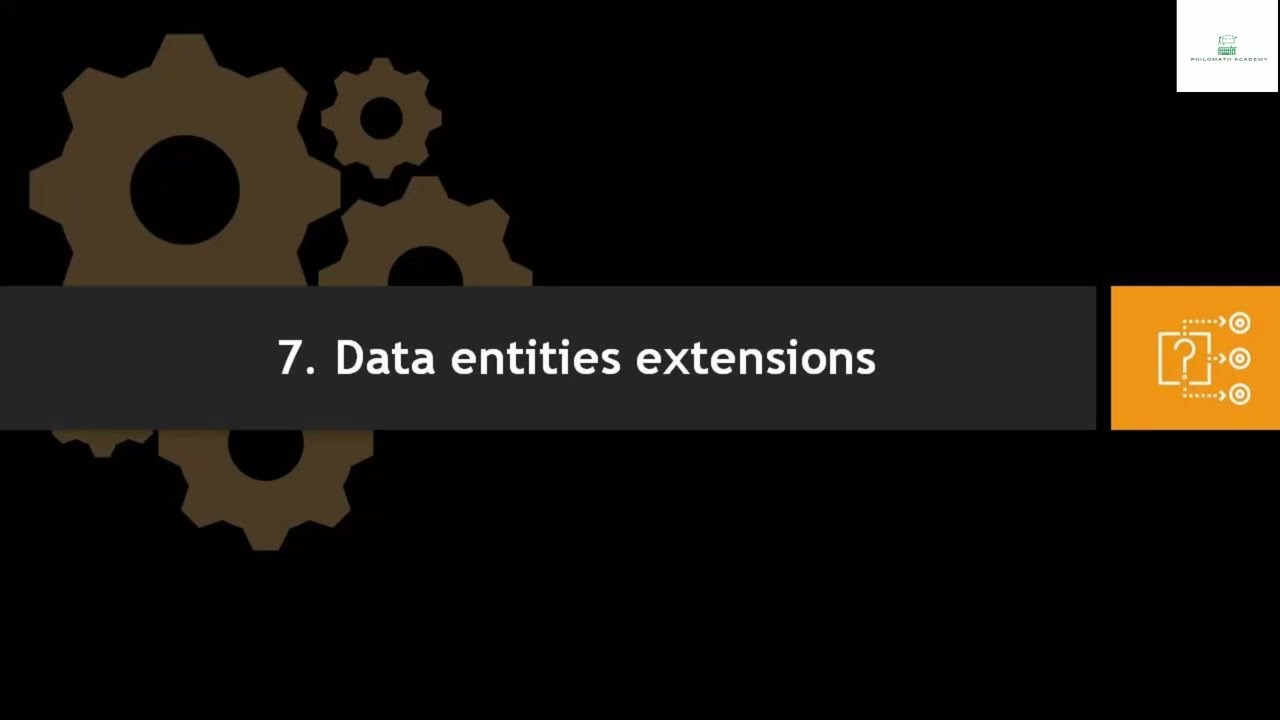 Data entities extensions