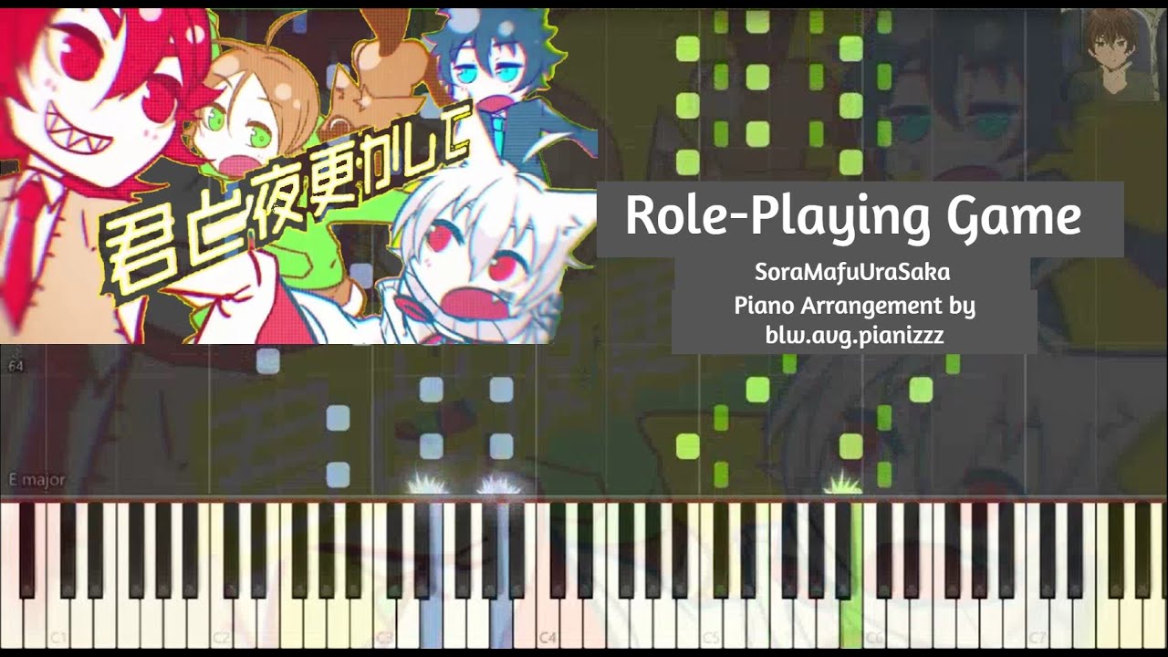ロールプレイングゲーム/Role-Playing Game (SoraMafuUraSaka) - Piano (Full ver.)