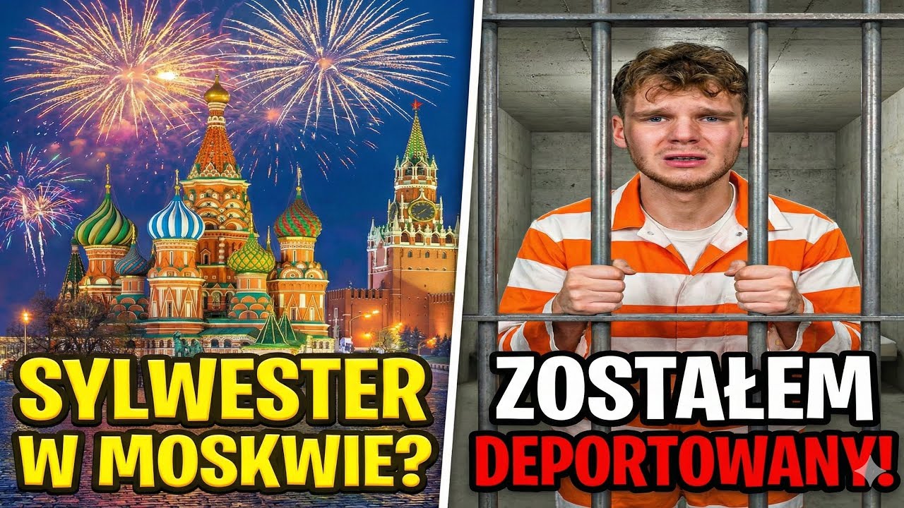 Pojechałem do Moskwy na sylwestra i mnie deportowali! 