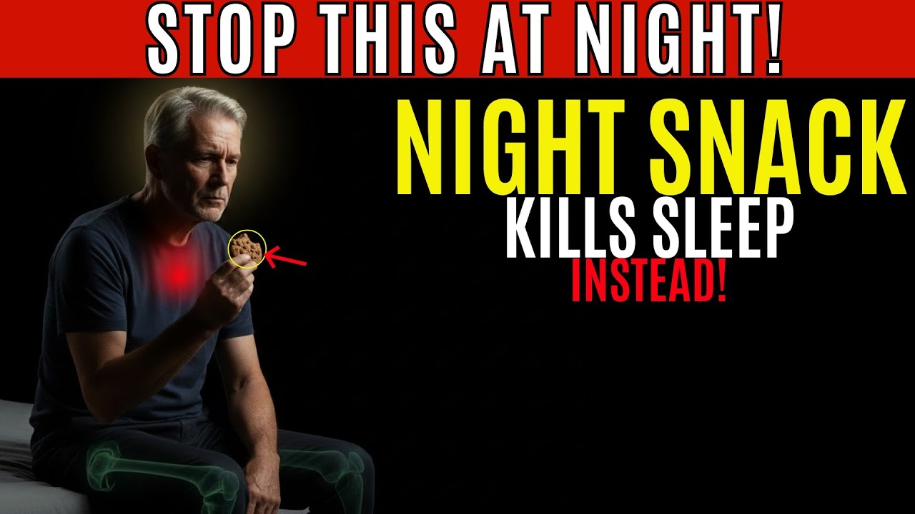 Over 60? This Night Snack Kills Deep Sleep (And Muscle Recovery)