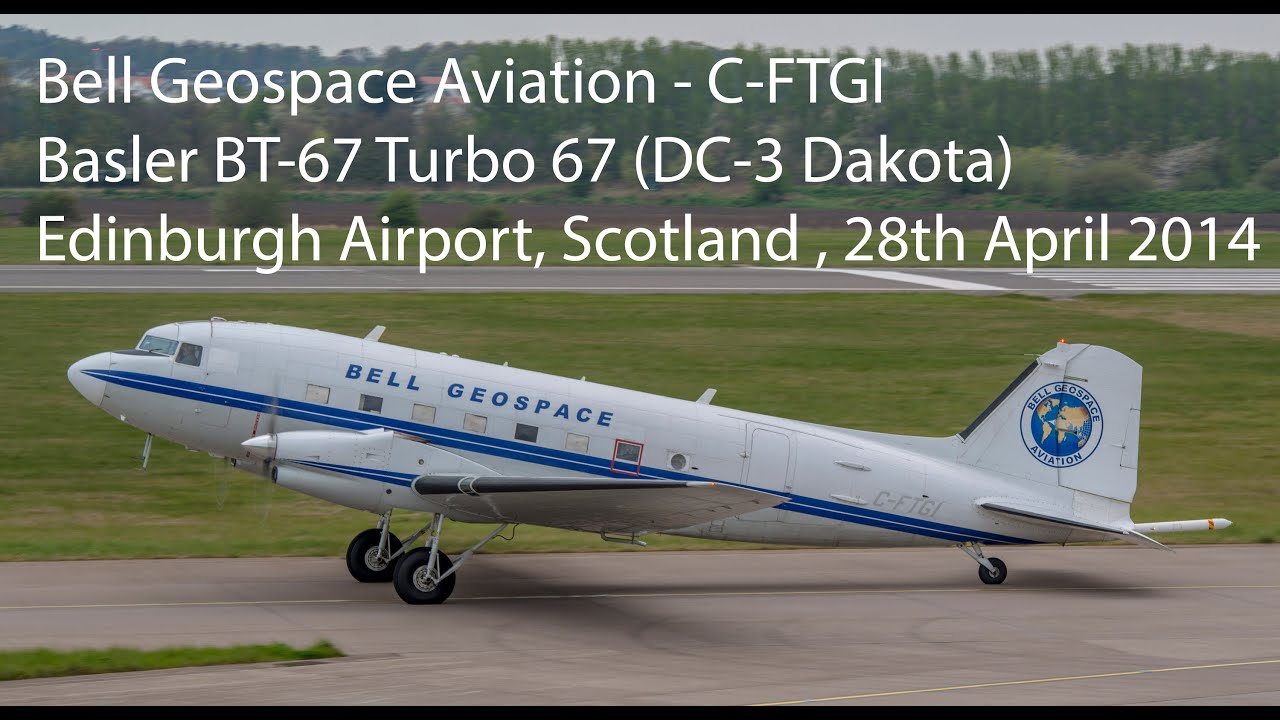 Bell Geospace Aviation Basler NT-67 Turbo 67 (DC-3)