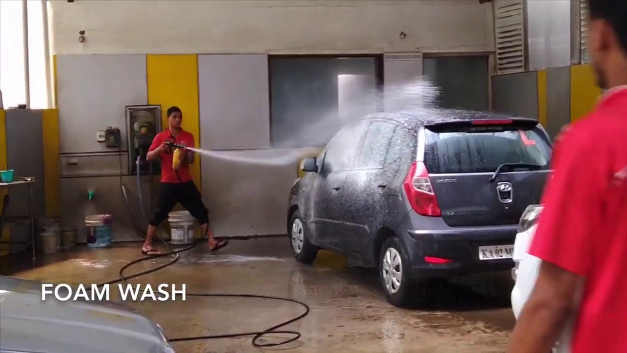 Car Wash | Got our car a SPA Treatment | Foam Wash | Hyundai i10
