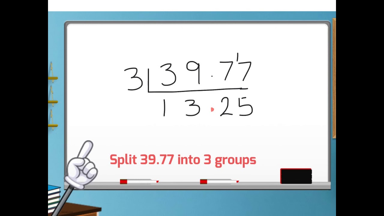 Dividing decimals