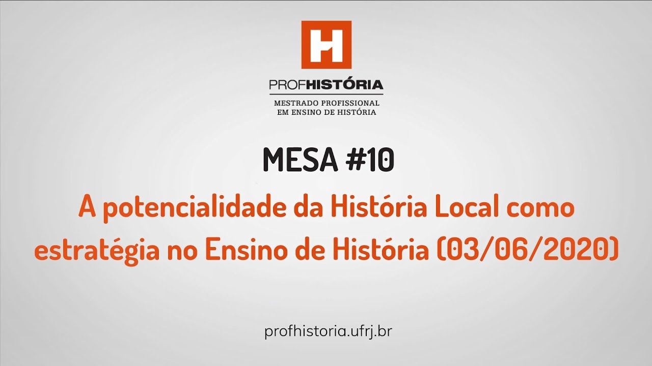 A potencialidade da Hist&oacute;ria Local como estrat&eacute;gia no Ensino de Hist&oacute;ria