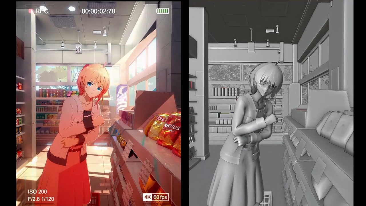 Anime Style Background Shading and Lighting in Blender 4.5