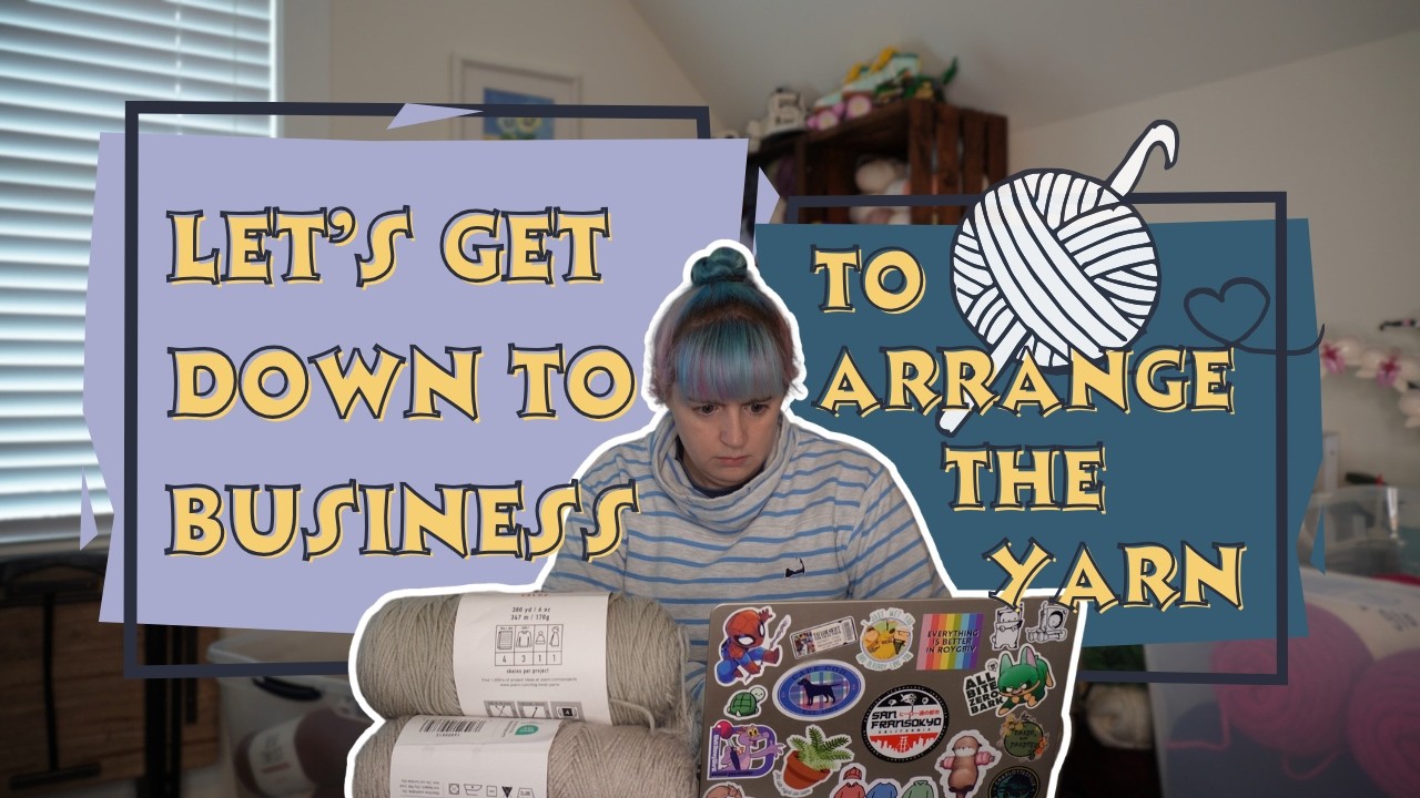 Stop Losing Yarn! My Yarn Organization & Inventory System for Crochet