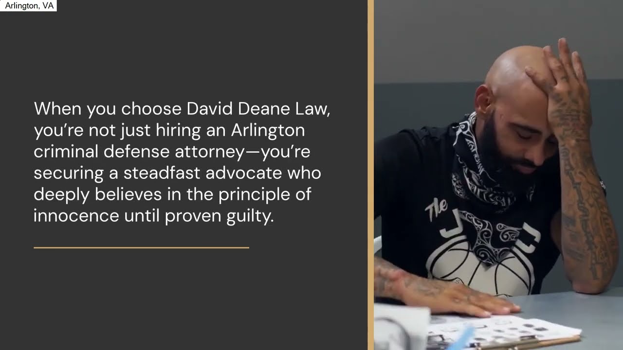 Arlington Criminal Defense Lawyer | Arlington, VA | David Deane Law
