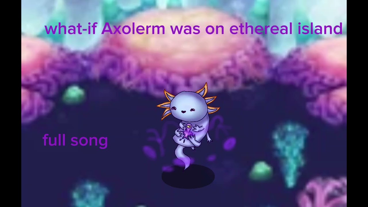 Meet Axolerm the ethereal mythical @voidgal-k4y and if you them olny see this on vrchat!!!!