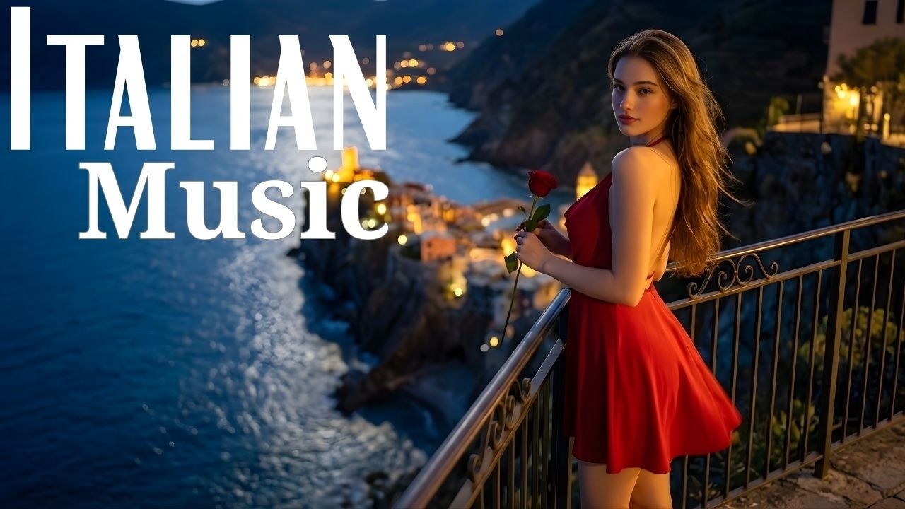 🎶 Italian Vibes & Mediterranean Music 🎶 Relaxing Amalfi Coast & Lake Como Views in 4K