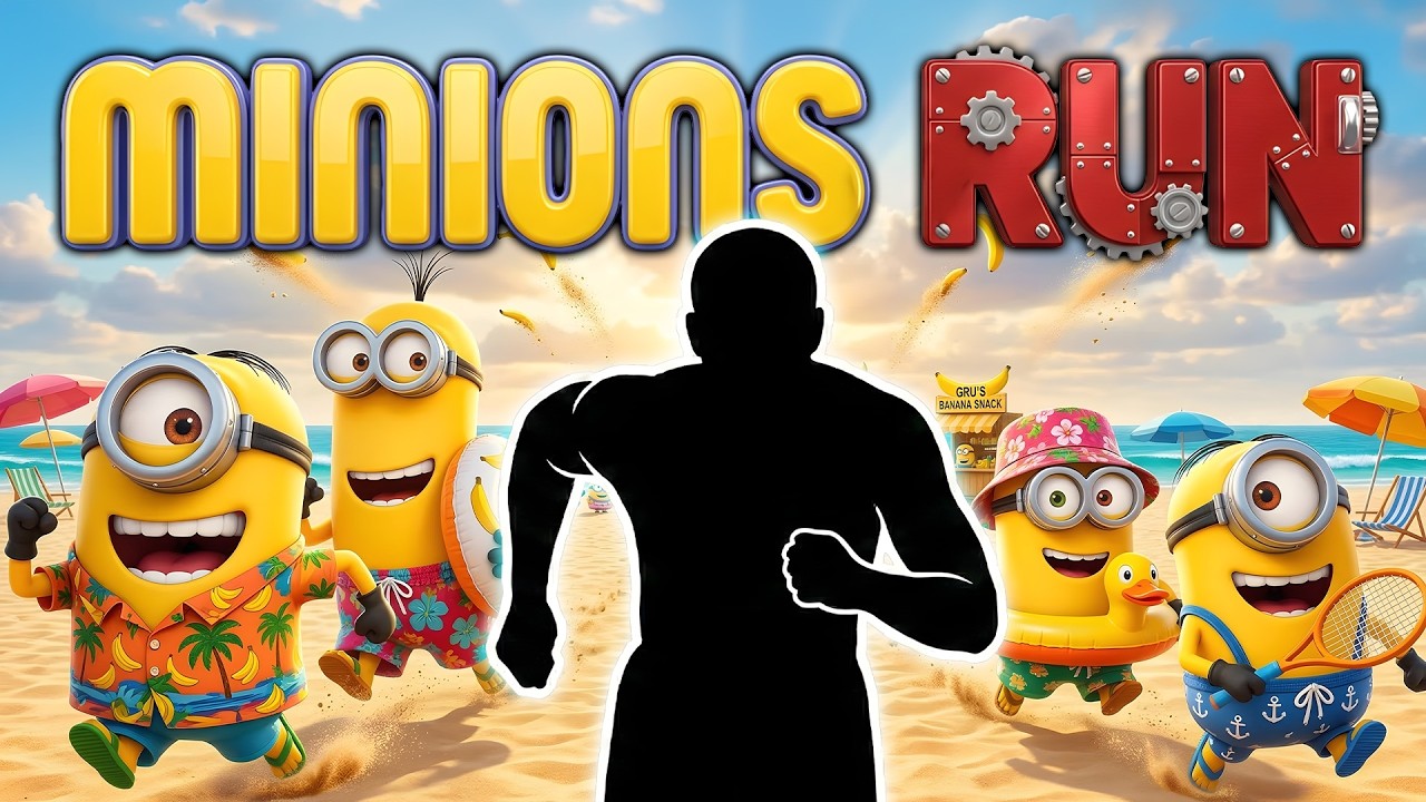 Immersive Interactive Warm Up | MINIONS RUN 🍌 | Gamified Full-Body Workout #15